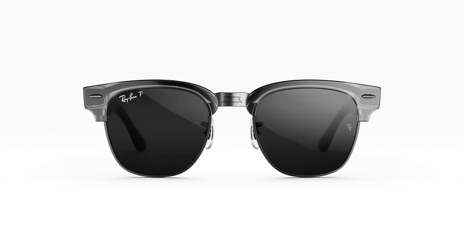Clubmaster Transparent Iron Grey Grey 2