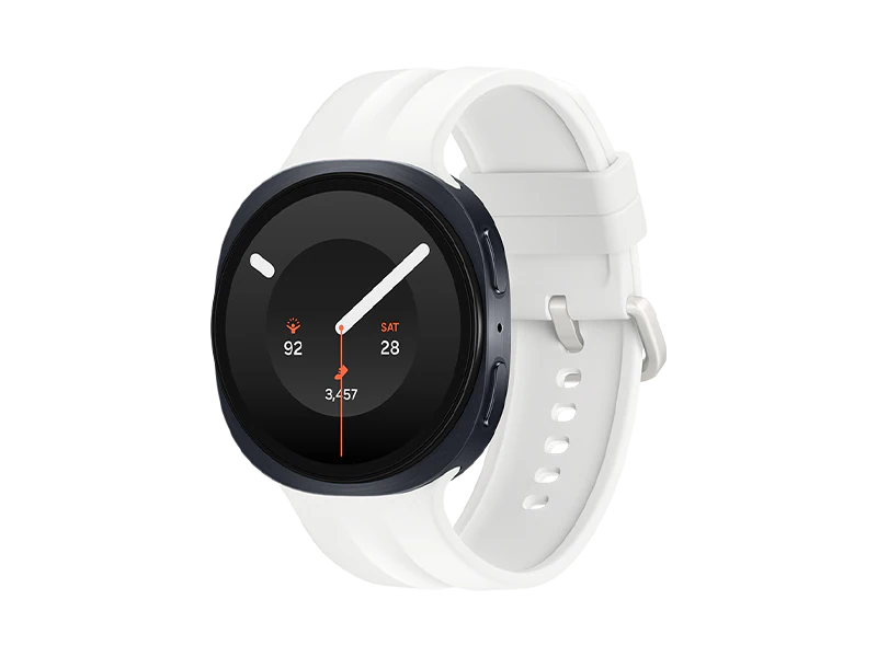 Samsung Galaxy Watch9 (44mm, Graphite, Sport, Cream, S/M)