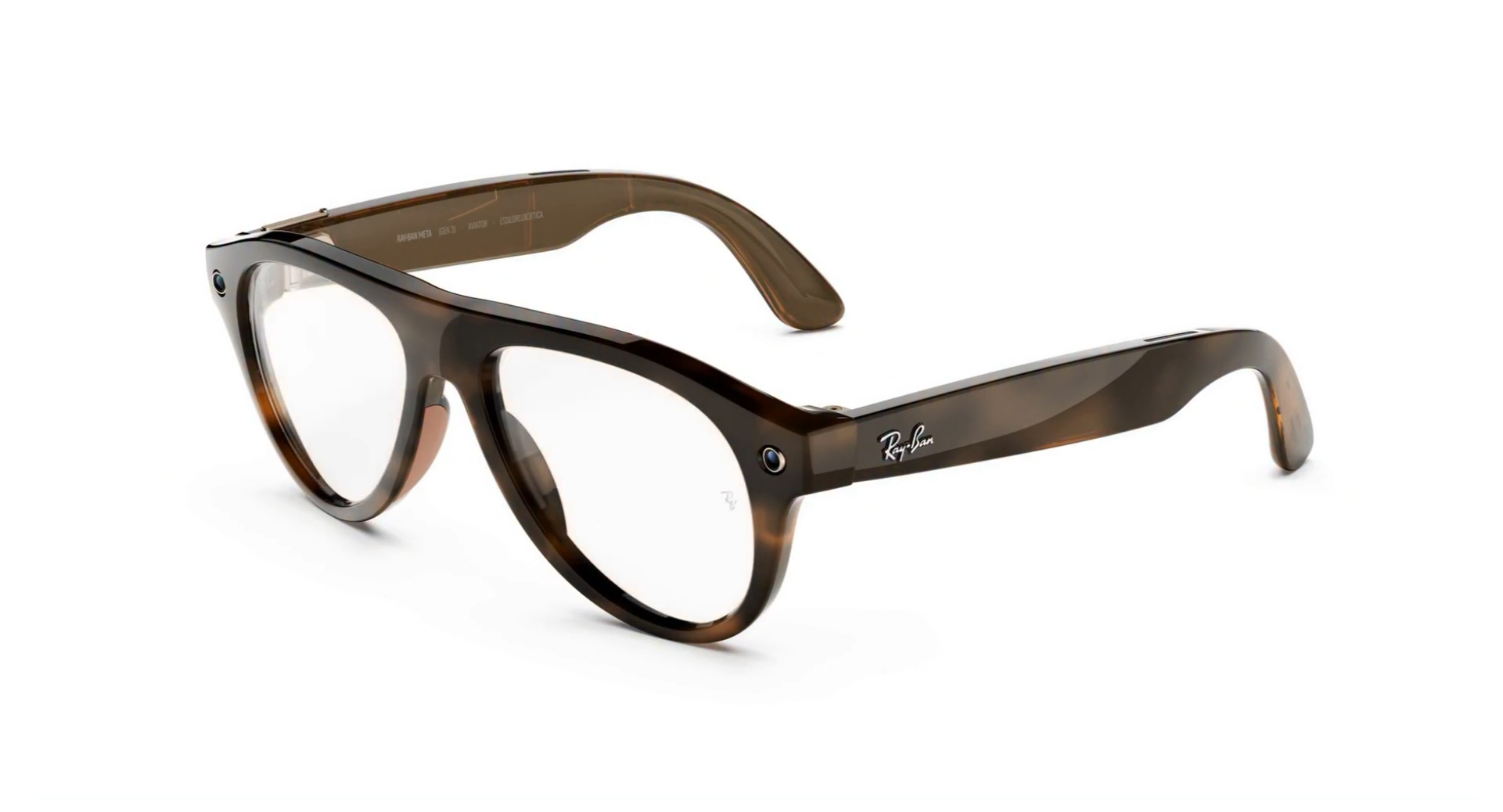Умные очки Ray-Ban Meta (Gen 3) (Aviator, Havana, Transitions, Brown, T152/S54)