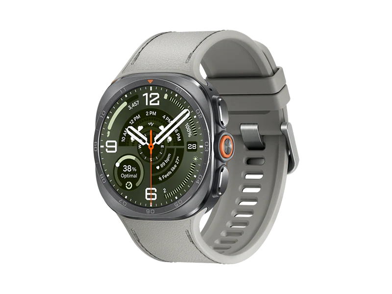Samsung Galaxy Watch Ultra2 (47mm, Titanium Silver, Peakform, Taupe, M/L)