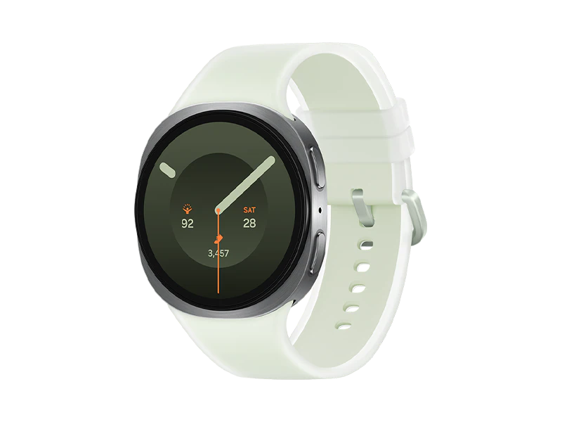 Samsung Galaxy Watch9 (44mm, Silver, Misty, Green, S/M)