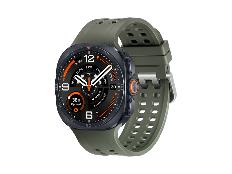 Samsung Galaxy Watch Ultra2 (47mm, Titanium Gray, Marine, Olive, M/L)