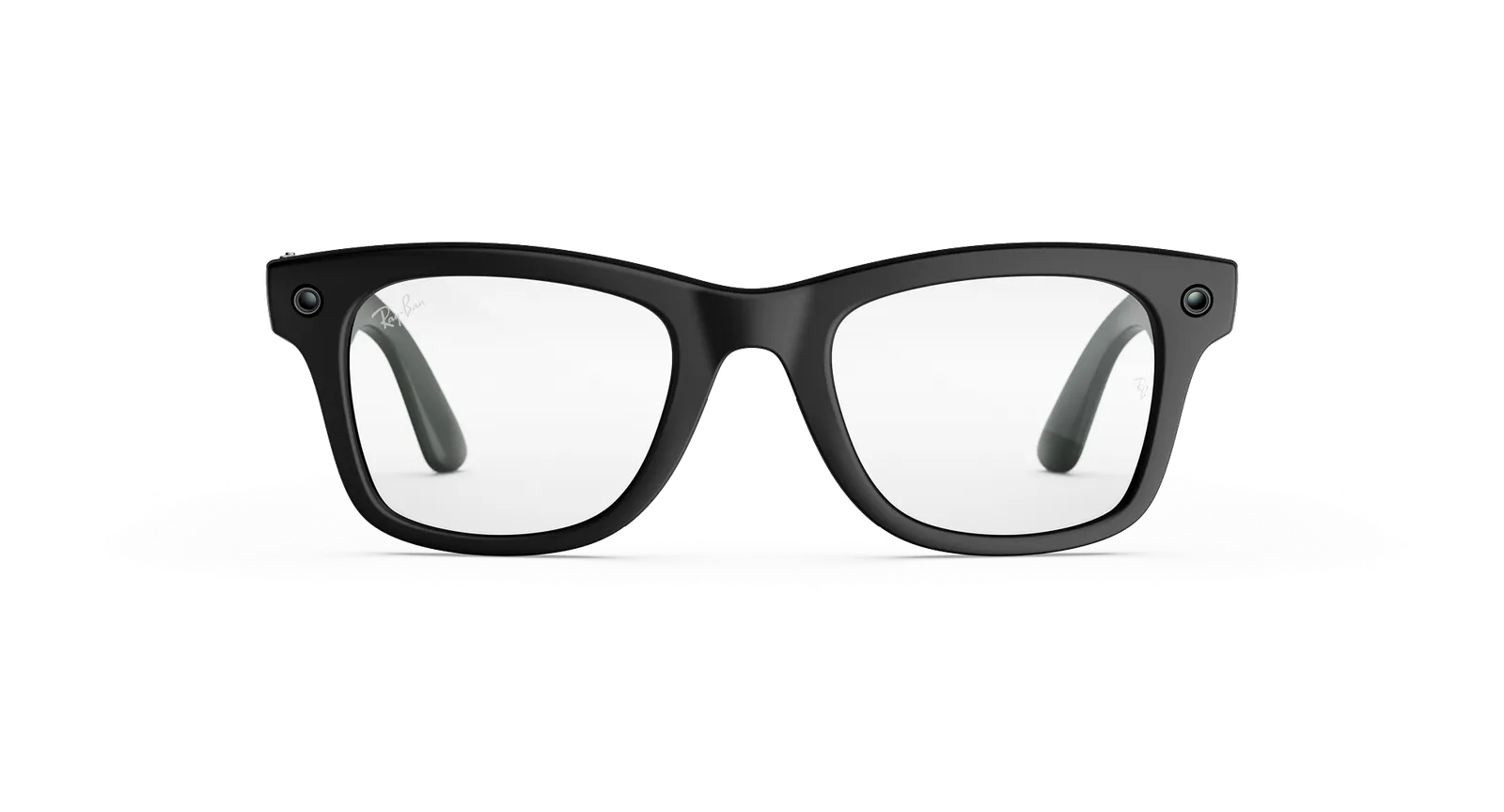 Wayfarer Matte Black Clear 2
