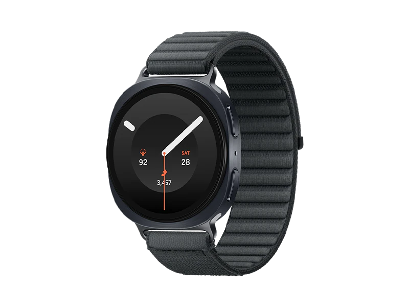 Samsung Galaxy Watch9 (40mm, Graphite, Fabric, Black, M/L)