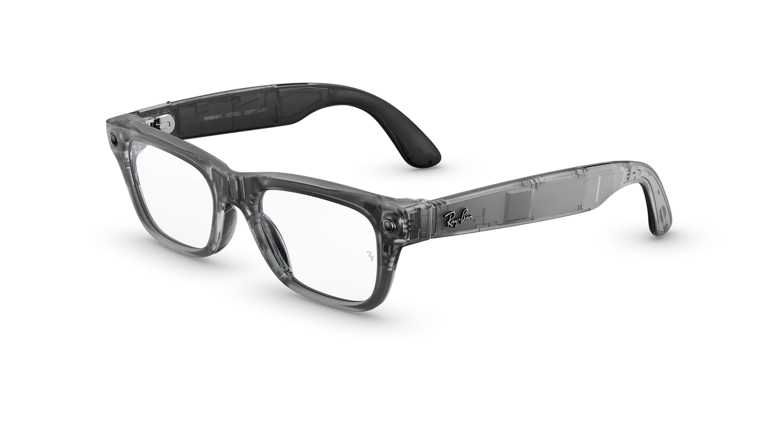 Умные очки Ray-Ban Meta (Gen 2) (Blayzer Optics, Matte Transparent Ice Grey, T155/S54)