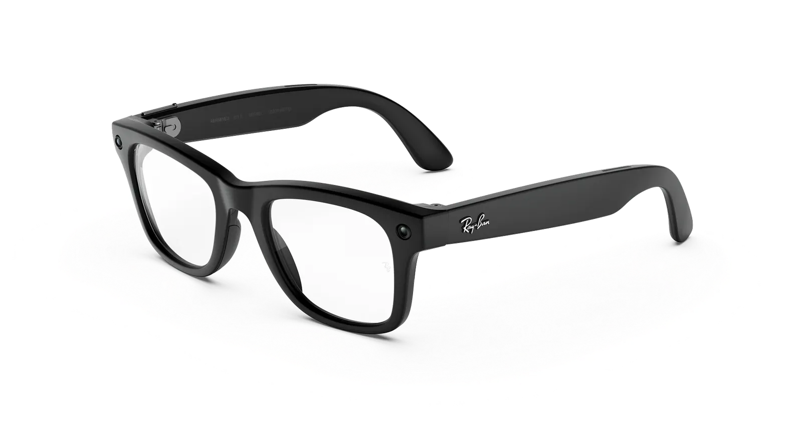 Умные очки Ray-Ban Meta (Gen 3) (Wayfarer, Matte Black, Transitions, Graph. Green, T154/S53)