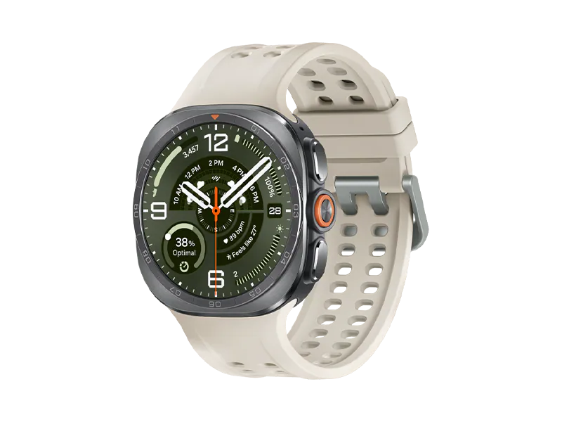 Samsung Galaxy Watch Ultra2 (47mm, Titanium Silver, Marine, Mocha, M/L)