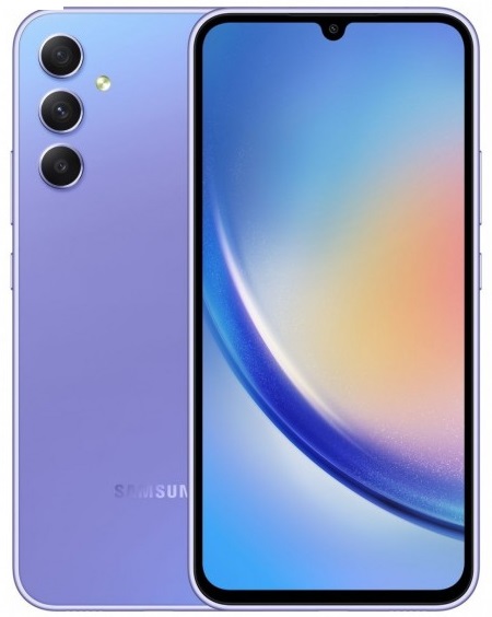 Samsung Galaxy A34 5G (8/256Gb, Lavender, Dual Sim)
