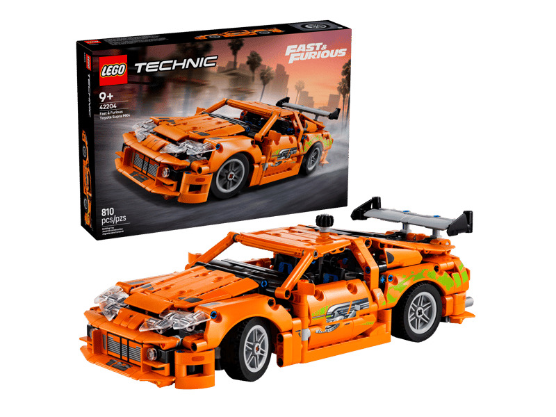 Конструктор LEGO (Fast and Furious Toyota Supra MK4)