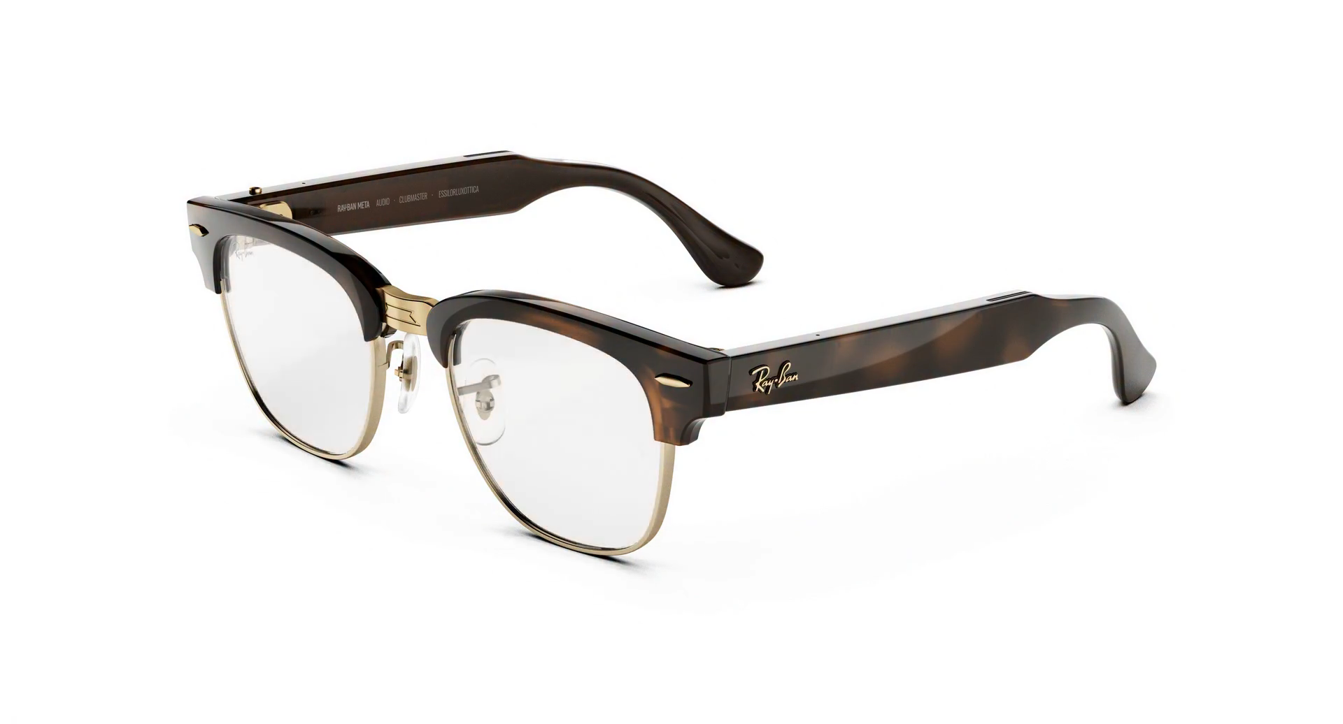 Умные очки Ray-Ban Meta (Audio) (Clubmaster, Havana, Transitions, Brown, T156/S51)