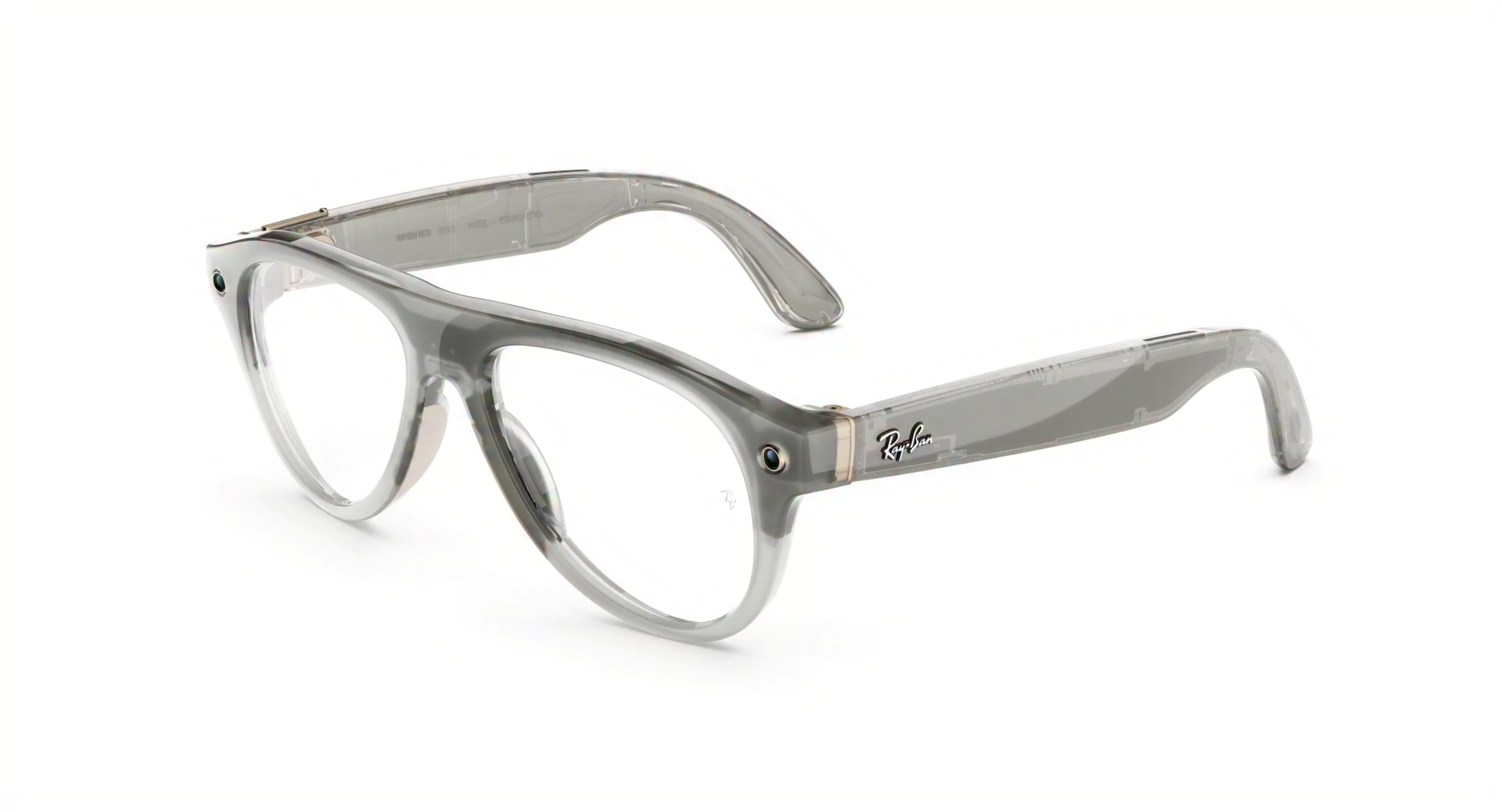 Умные очки Ray-Ban Meta (Gen 3) (Aviator, Milky Warm Beige, Transitions, Brown, T152/S54)