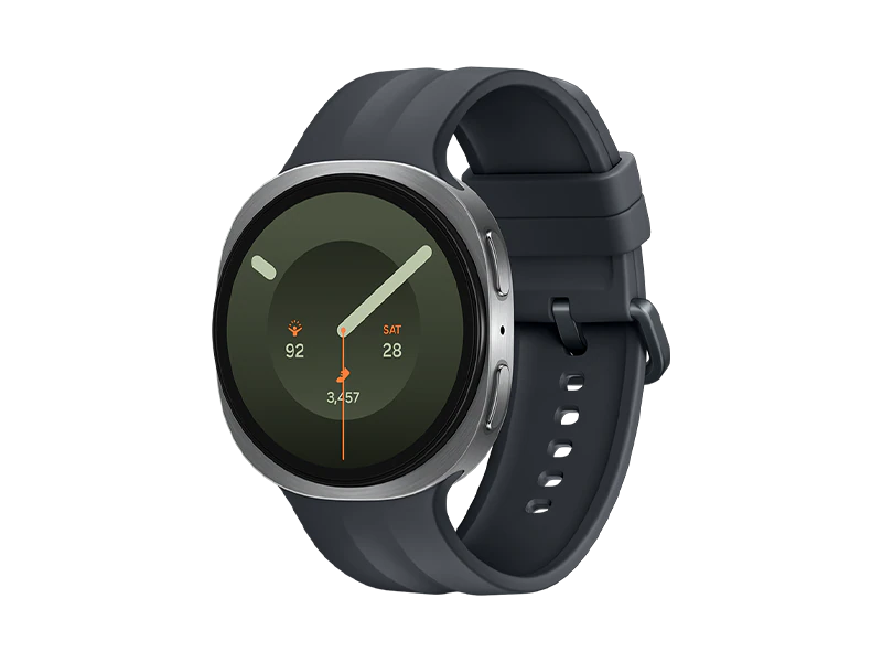 Samsung Galaxy Watch9 (44mm, Silver, Sport, Black, M/L)