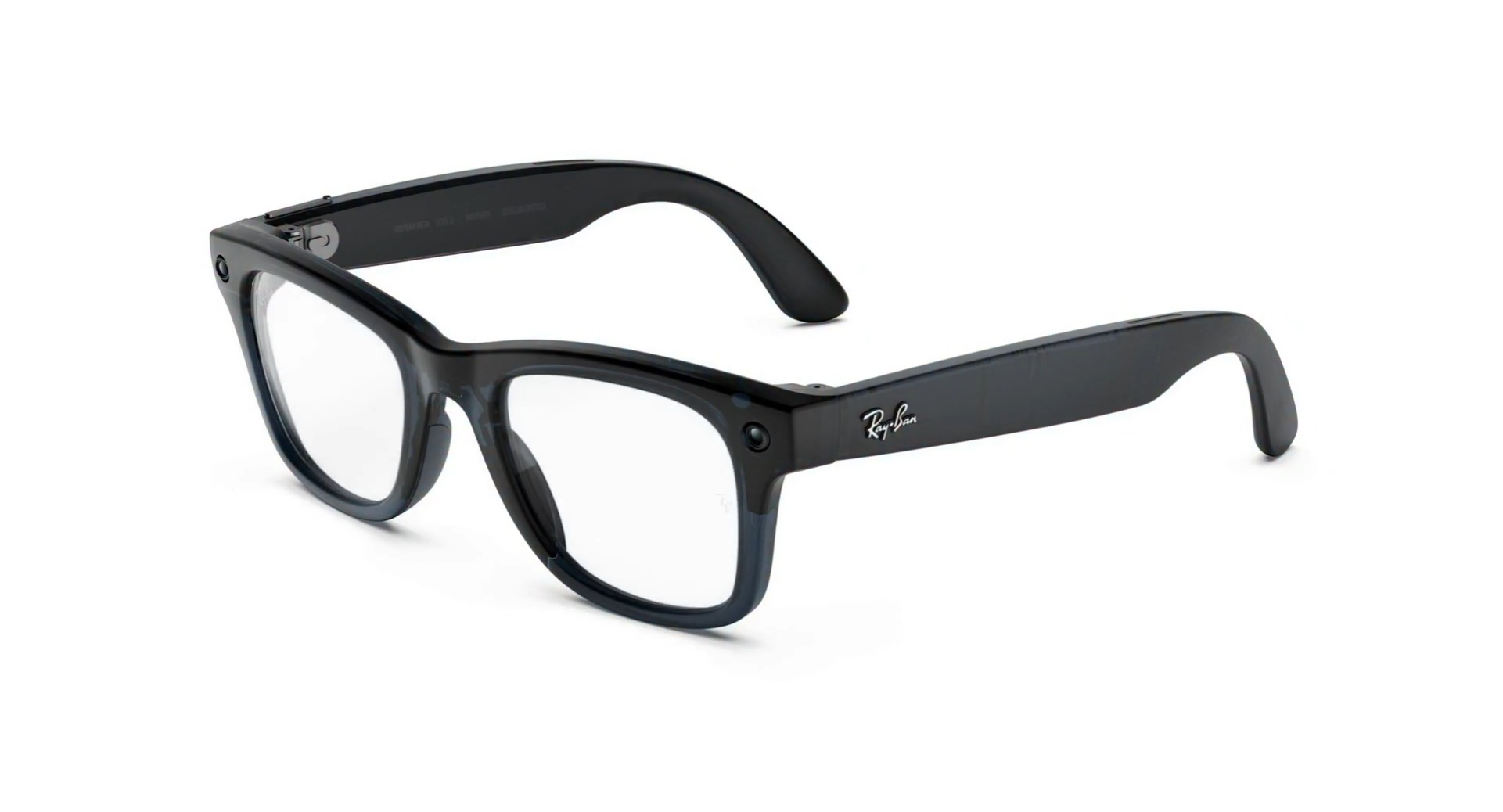 Умные очки Ray-Ban Meta (Gen 3) (Wayfarer, Transparent Matte Ocean Blue, Transitions, Grey, T154/S53)