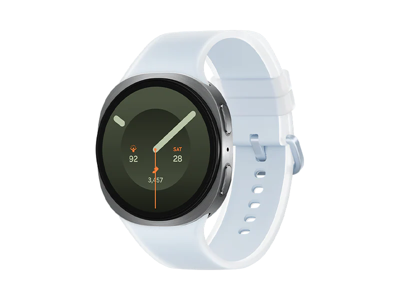 Samsung Galaxy Watch9 (44mm, Silver, Misty, Blue, S/M)