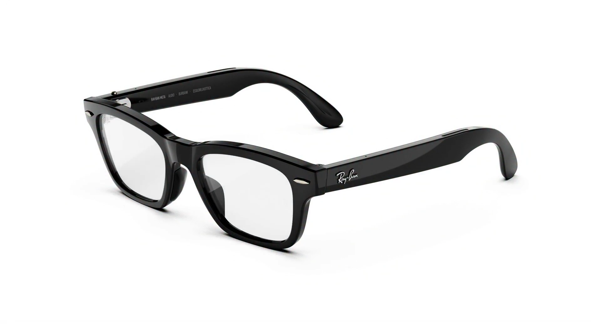 Умные очки Ray-Ban Meta (Audio) (Burbank, Shiny Black, Transitions, Grey, T156/S51)