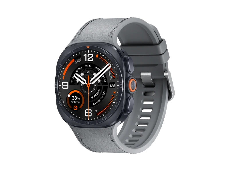 Samsung Galaxy Watch Ultra2 (47mm, Titanium Gray, Peakform, Gray, M/L)