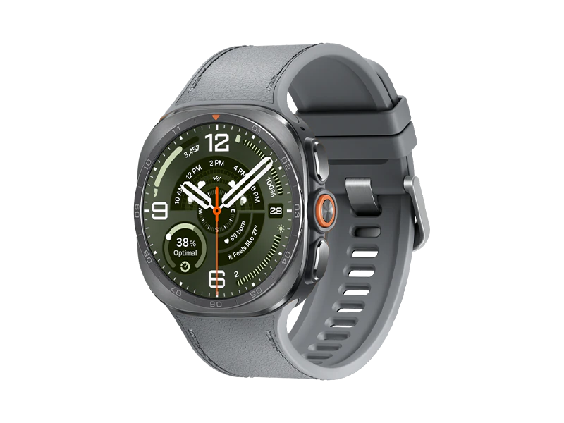 Samsung Galaxy Watch Ultra2 (47mm, Titanium Silver, Peakform, Gray, M/L)