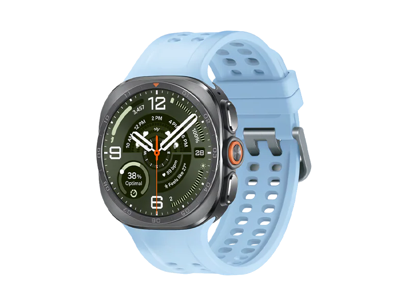 Samsung Galaxy Watch Ultra2 (47mm, Titanium Silver, Marine, Blue, M/L)