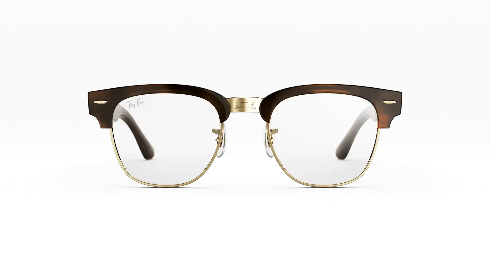 Clubmaster Havana Clear 2
