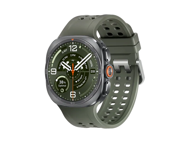 Samsung Galaxy Watch Ultra2 (47mm, Titanium Silver, Marine, Olive, M/L)