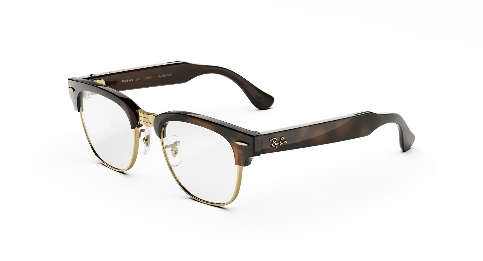 Умные очки Ray-Ban Meta (Audio) (Clubmaster, Havana, Clear, T156/S51)