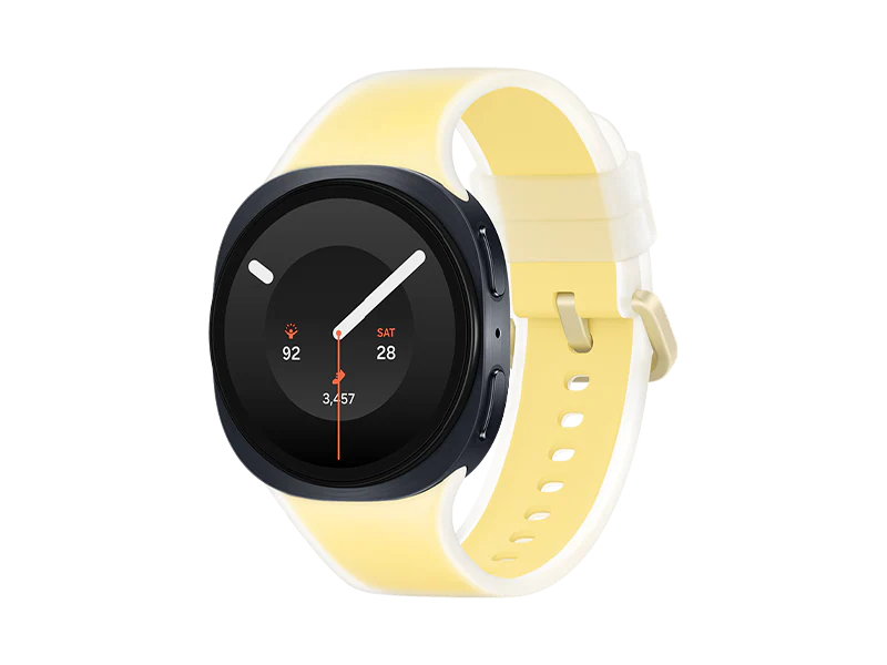Samsung Galaxy Watch9 (40mm, Graphite, Misty, Yellow, M/L)