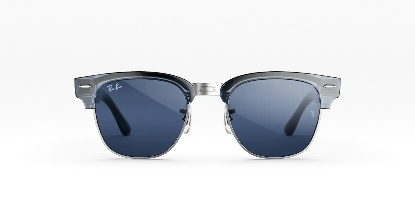 Clubmaster Transparent Sky Blue Transitions Sapphire 2