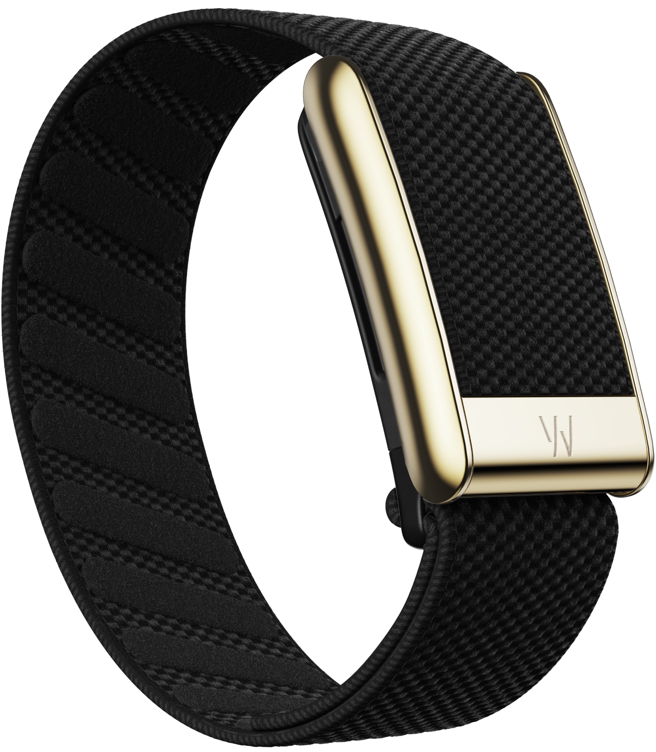 Браслет Whoop 5.0 One (SuperKnit Luxe, Obsidian with Gold)