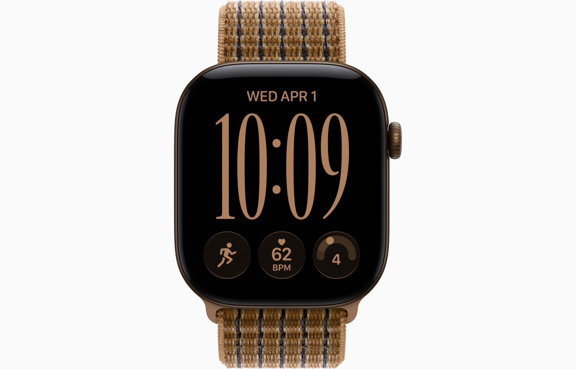 Dark Bronze Sport Loop Light Umber Plaid 2