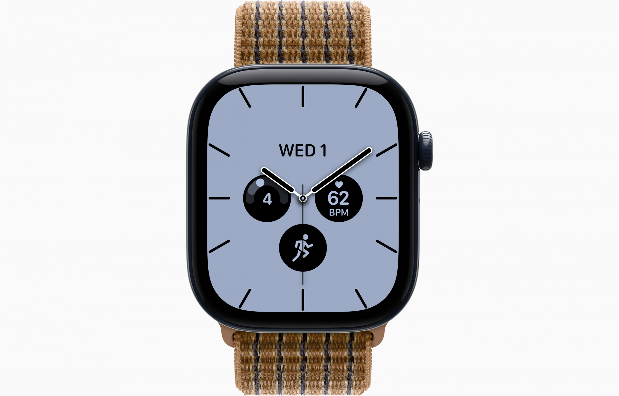 Night Blue Sport Loop Light Umber Plaid 2