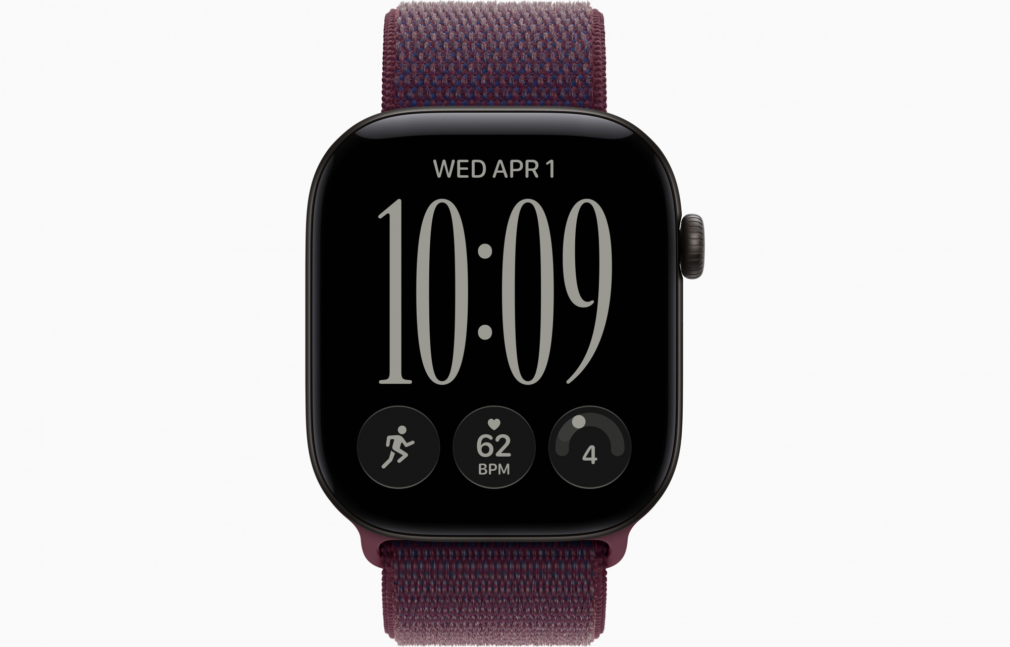 Black Sport Loop Burgundy 2