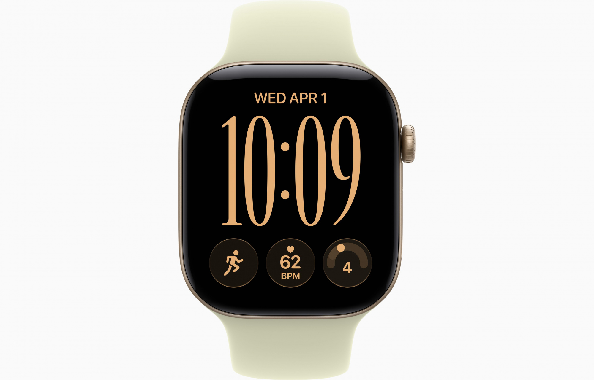 Light Gold Sport Band Pale Succulent 2