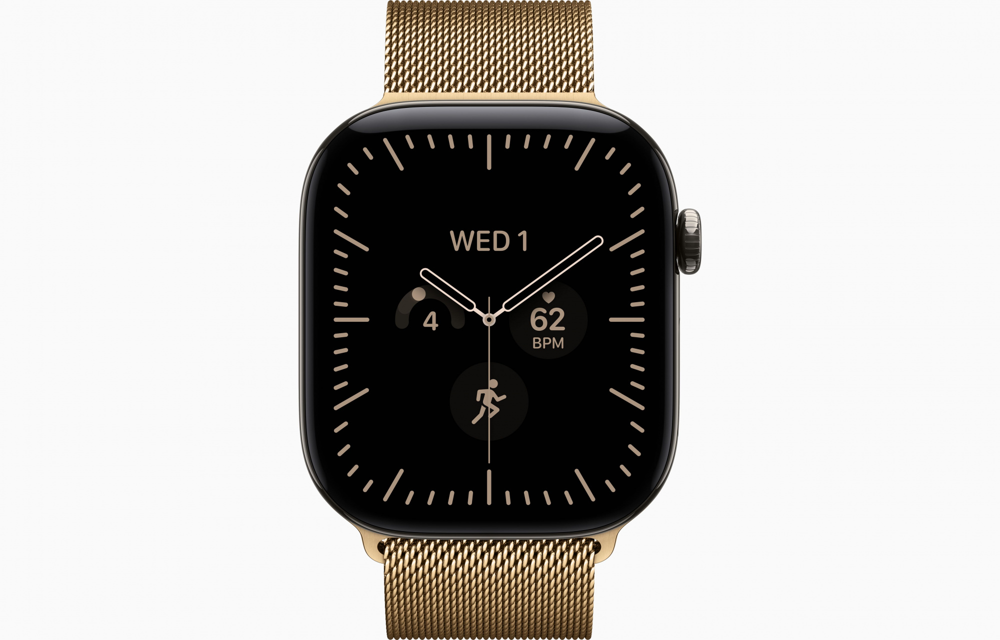 Natural Milanese Loop Radiant Gold 2