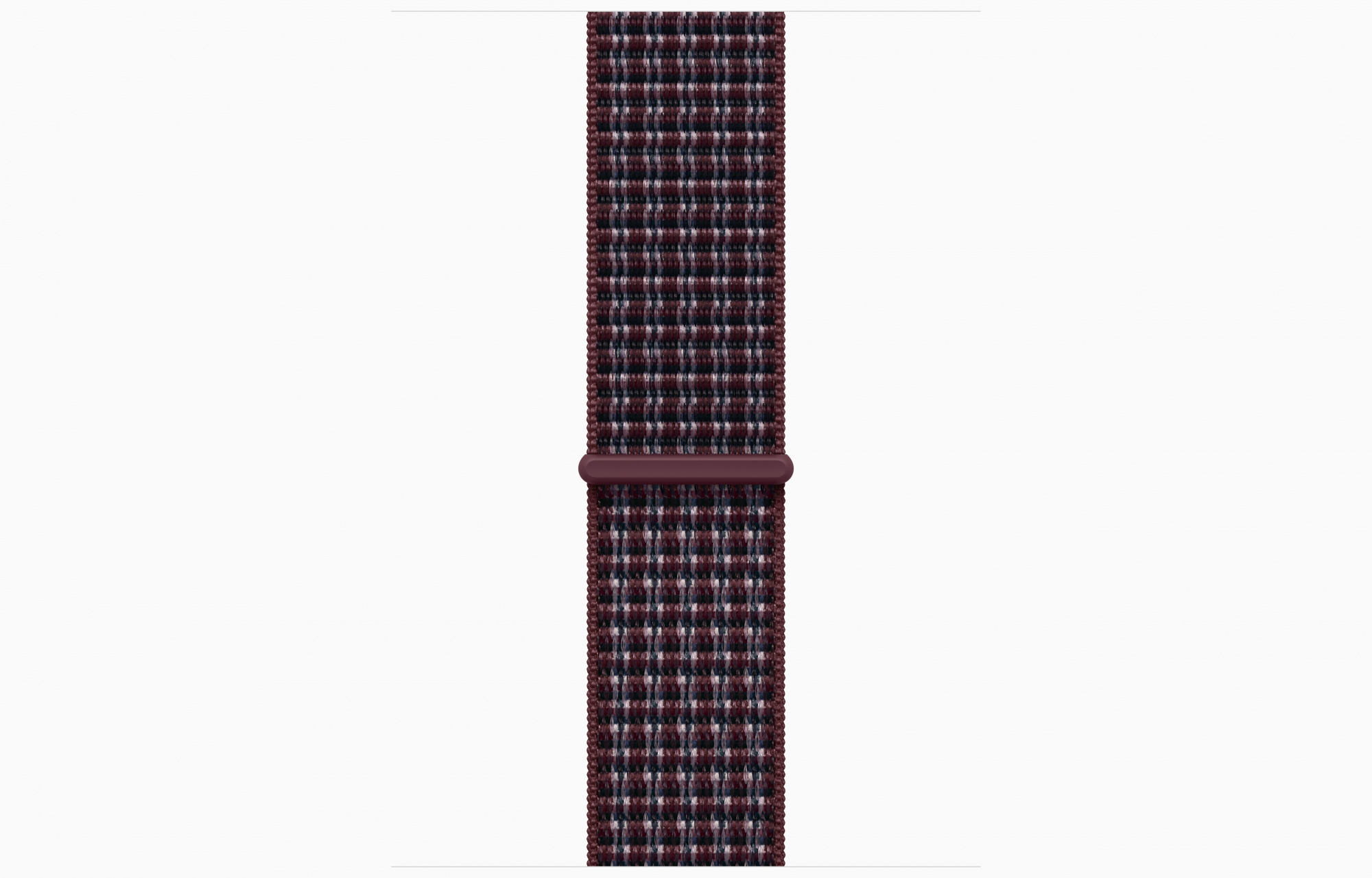 Dark Bronze Sport Loop Burgundy Plaid 3