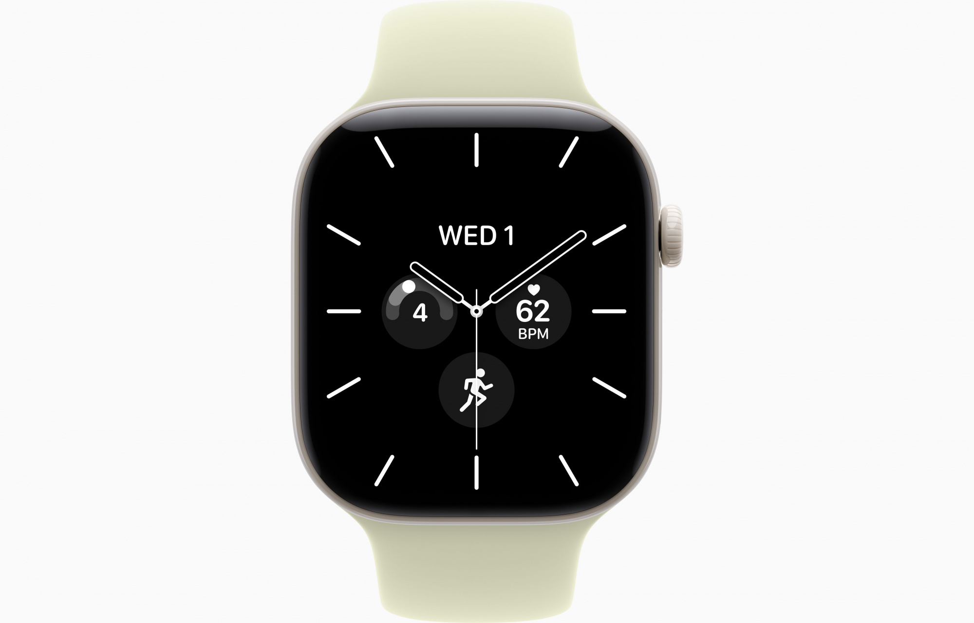 Pearl White Sport Band Pale Succulent 2