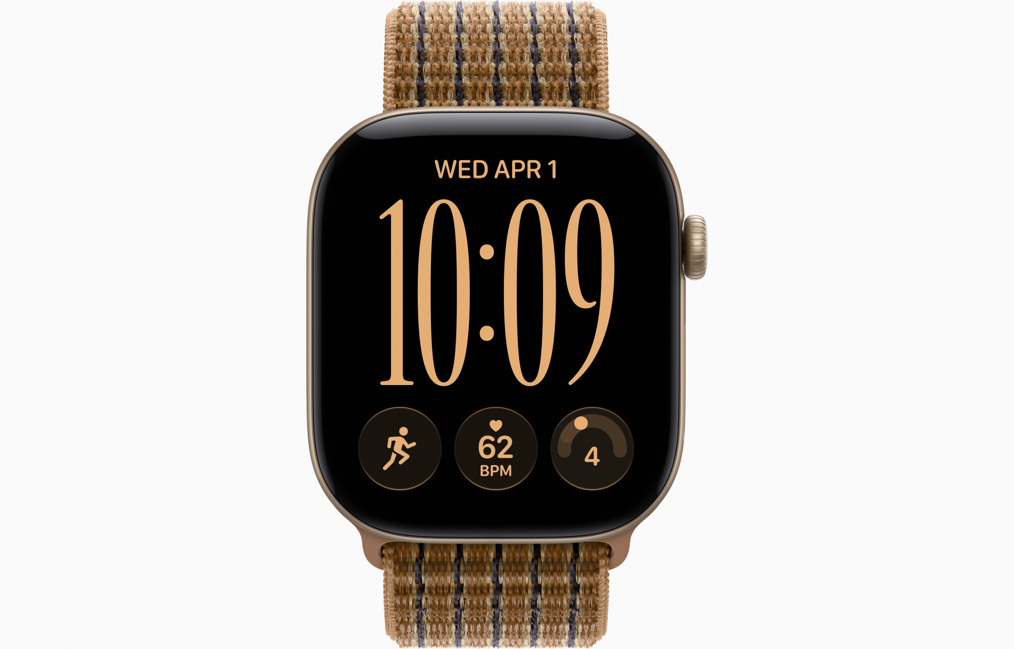 Light Gold Sport Loop Light Umber Plaid 2