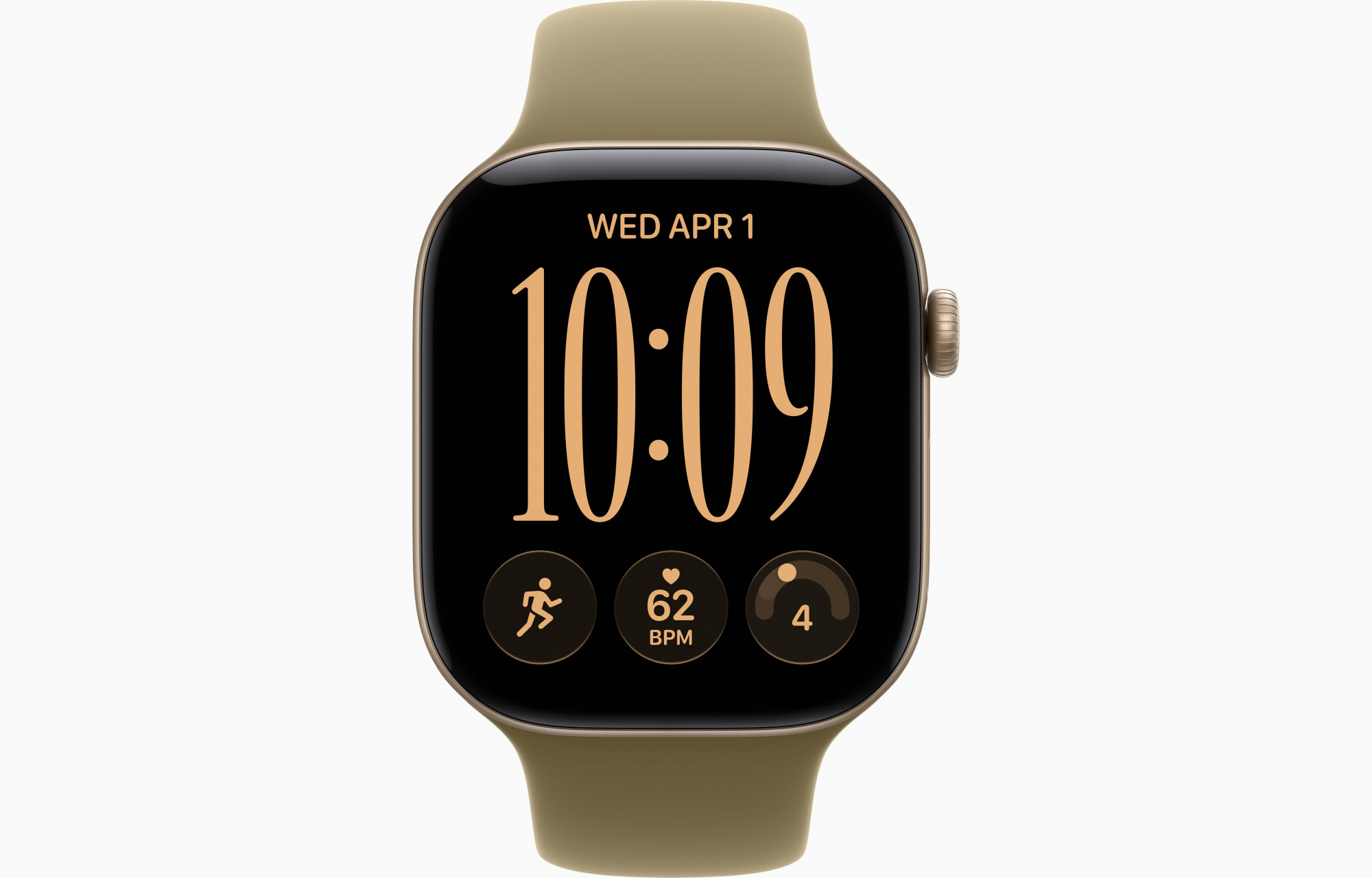 Light Gold Sport Band Olive 2
