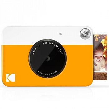 Kodak Printomatic 2X3 Camera Yellow