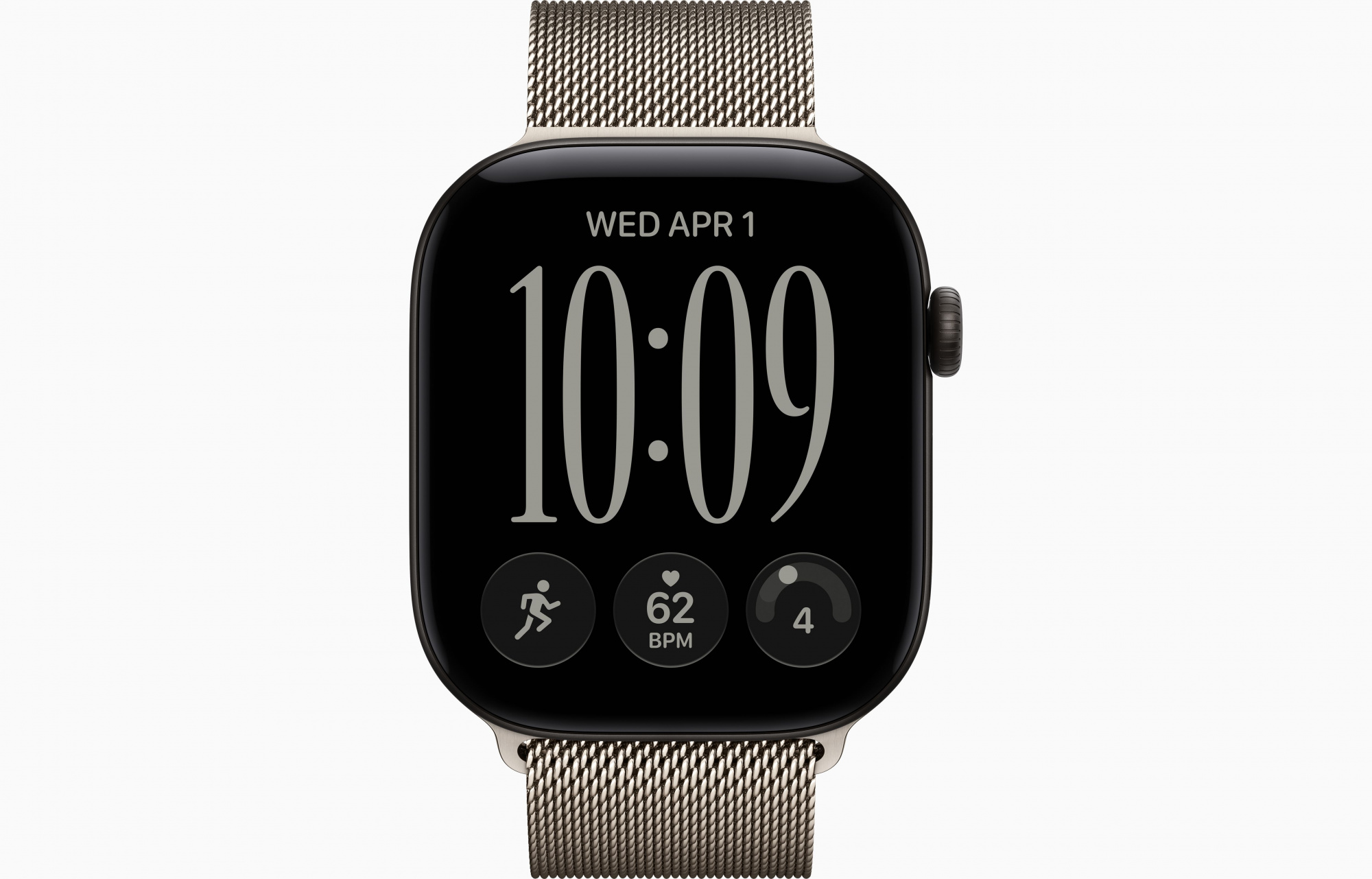 Black Milanese Loop Natural 2
