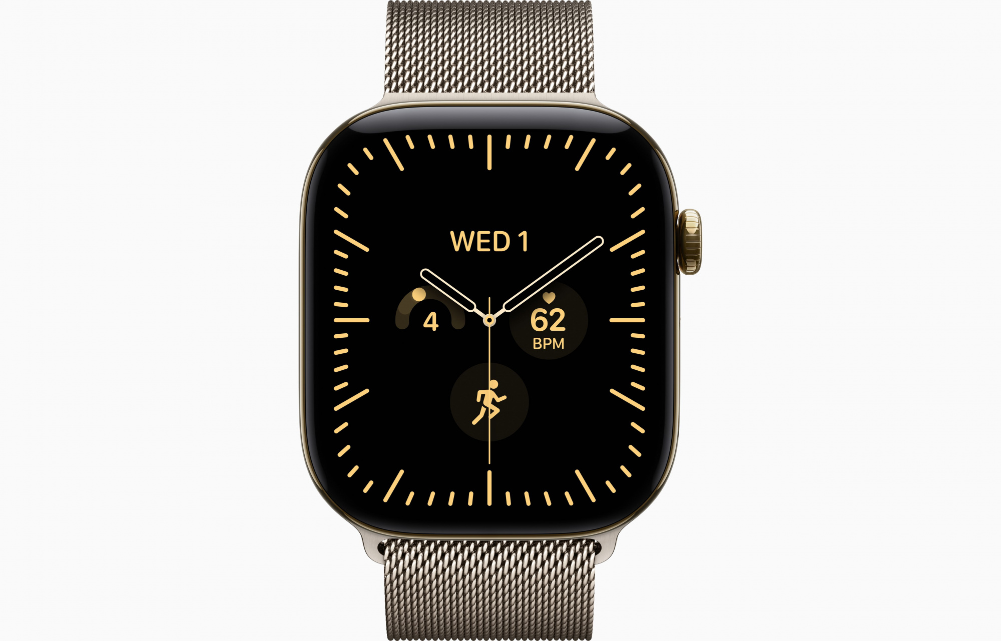 Radiant Gold Milanese Loop Natural 2