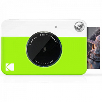 Kodak Printomatic 2X3 Camera Green