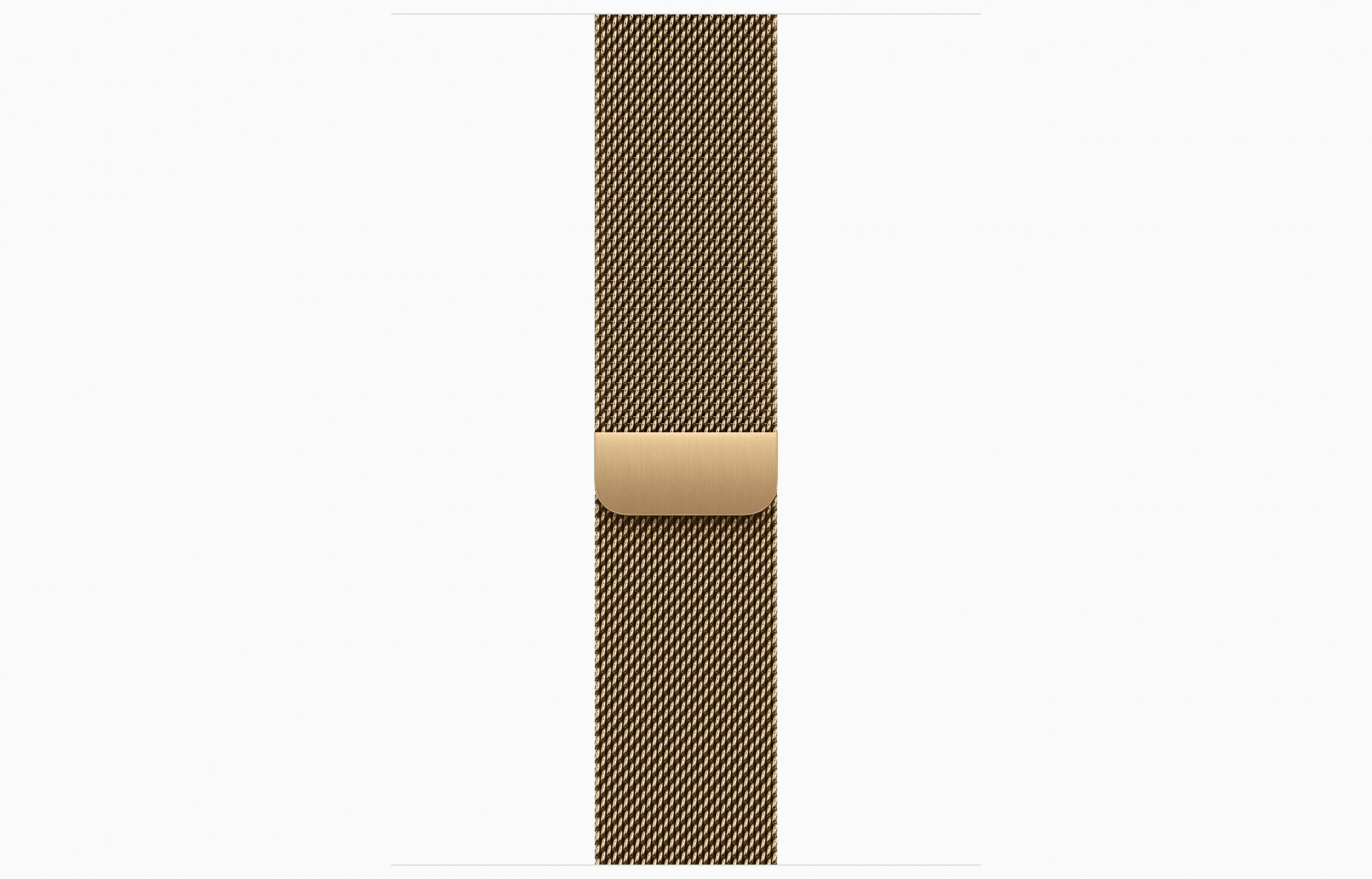 Dark Bronze Milanese Loop Radiant Gold 3