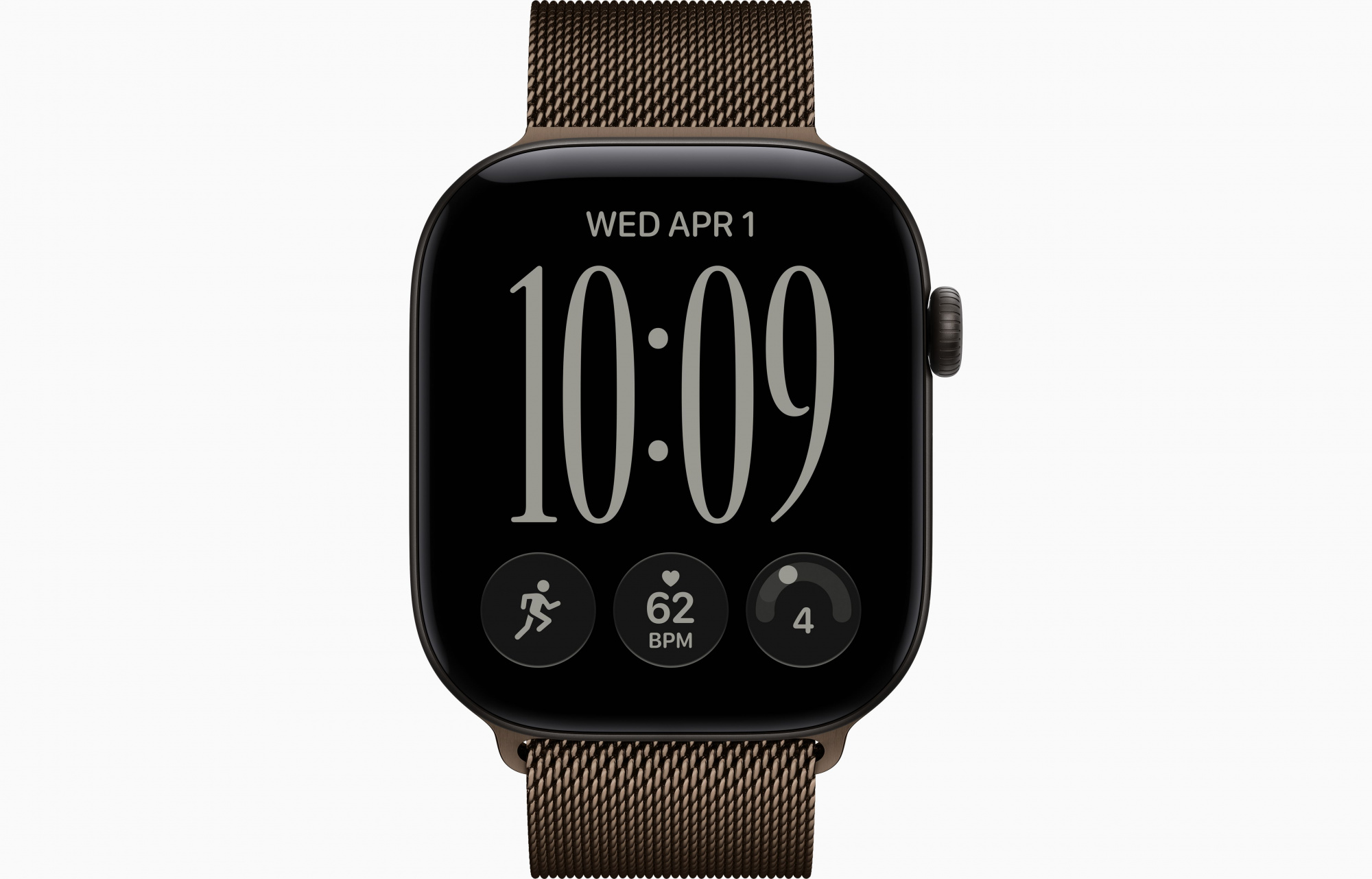 Black Milanese Loop Dark Bronze 2
