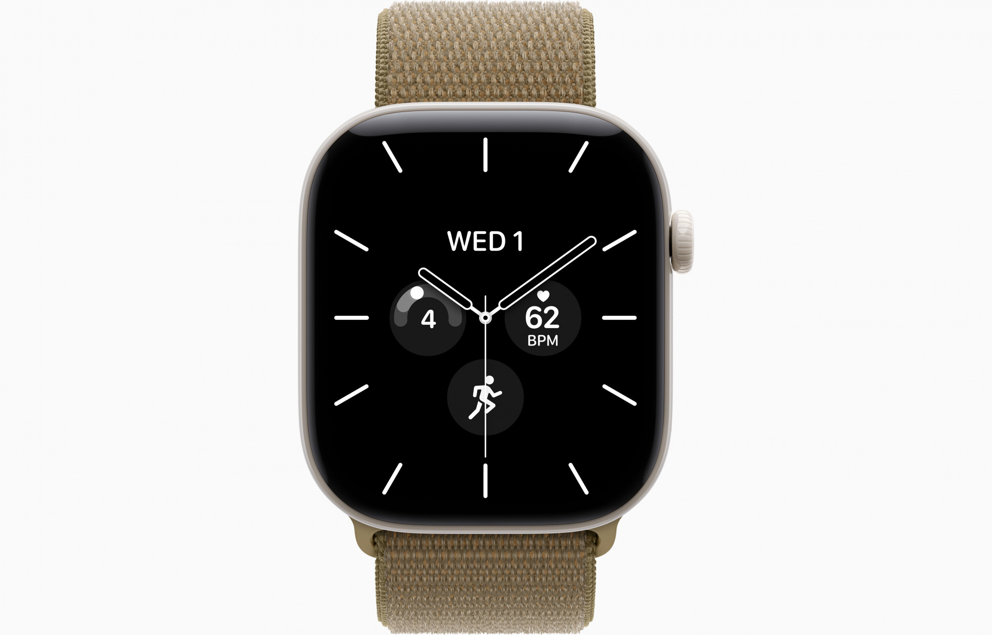 Pearl White Sport Loop Olive 2