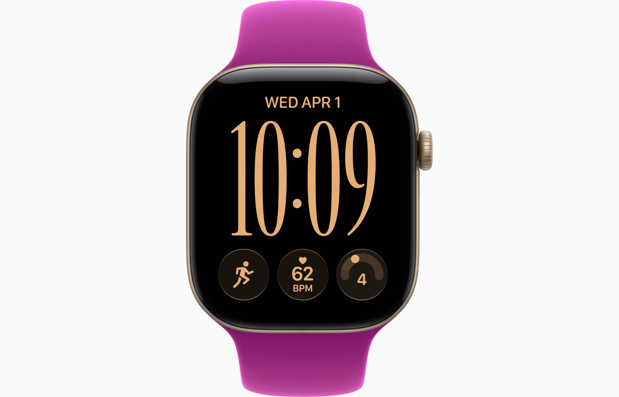 Light Gold Sport Band Magenta 2